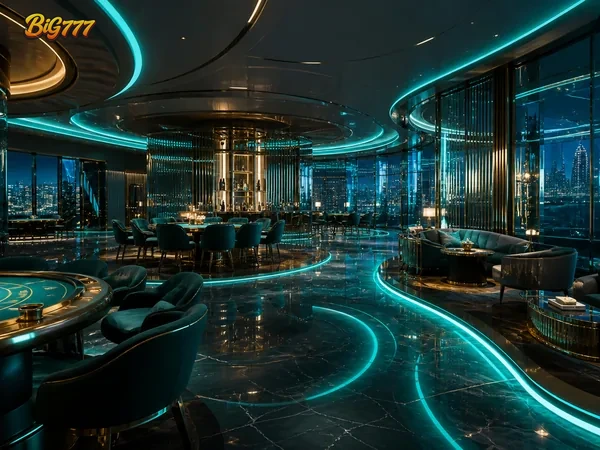 Pratinjau antarmuka Big777 Bet pada layar digital