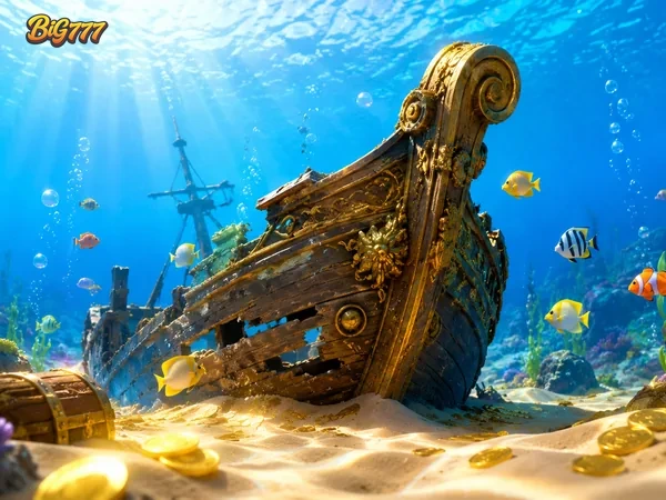 Tampilan permainan Pirate Fishing dengan aksi memancing yang dinamis